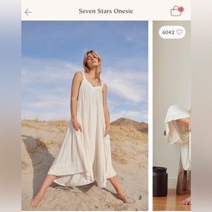 FREE PEOPLE SEVEN STARS ONESIE